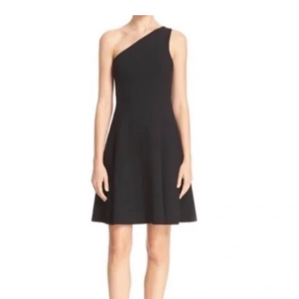 Theory Elegant Black Sleeveless Dress